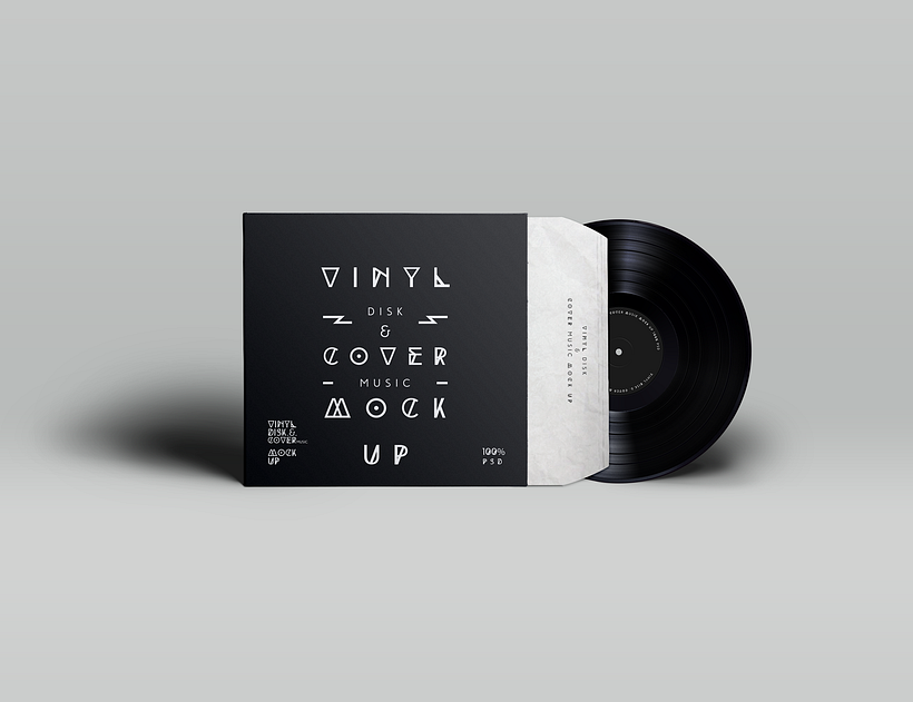 Diseña tu portada de disco de ensueño con este mockup gratuito 4