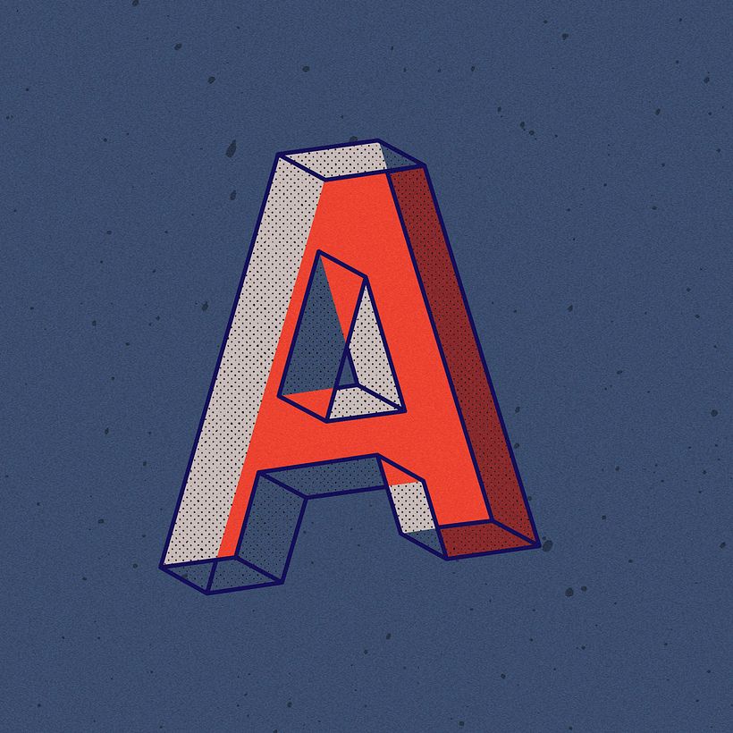Descarga la tipografía inspirada en Escher, de Manolo Guerrero 1