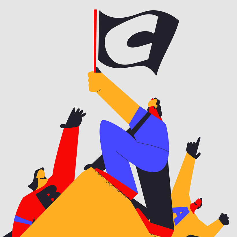La C para el #36daysoftype 2019.
