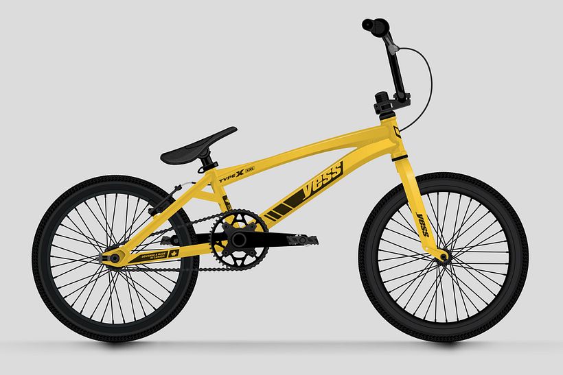 Frame Graphics YESS BMX 1