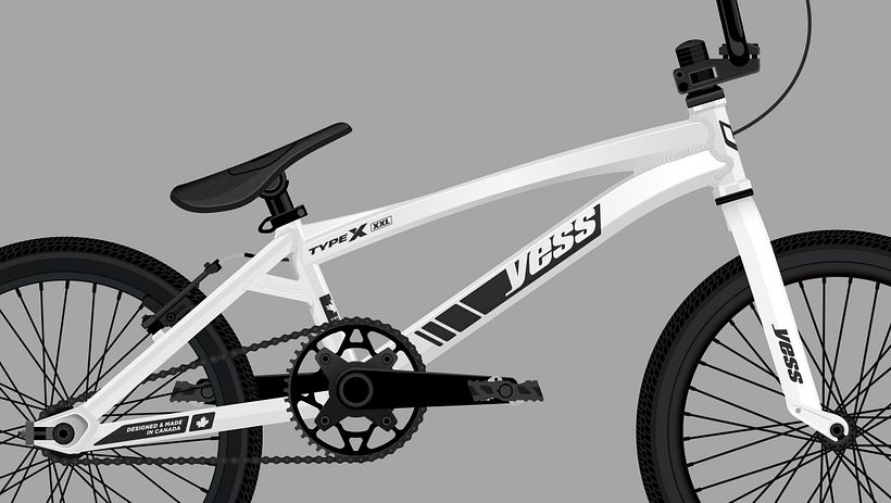 Frame Graphics YESS BMX 7