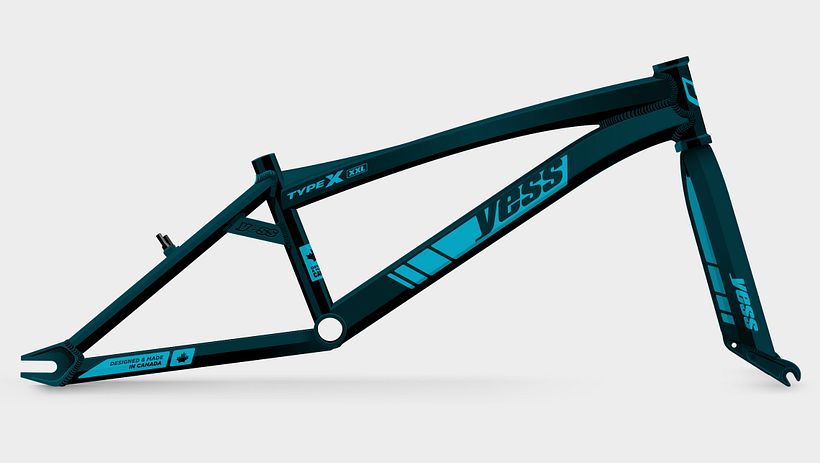 Frame Graphics YESS BMX | Domestika Frame Graphics YESS BMX | Domestika