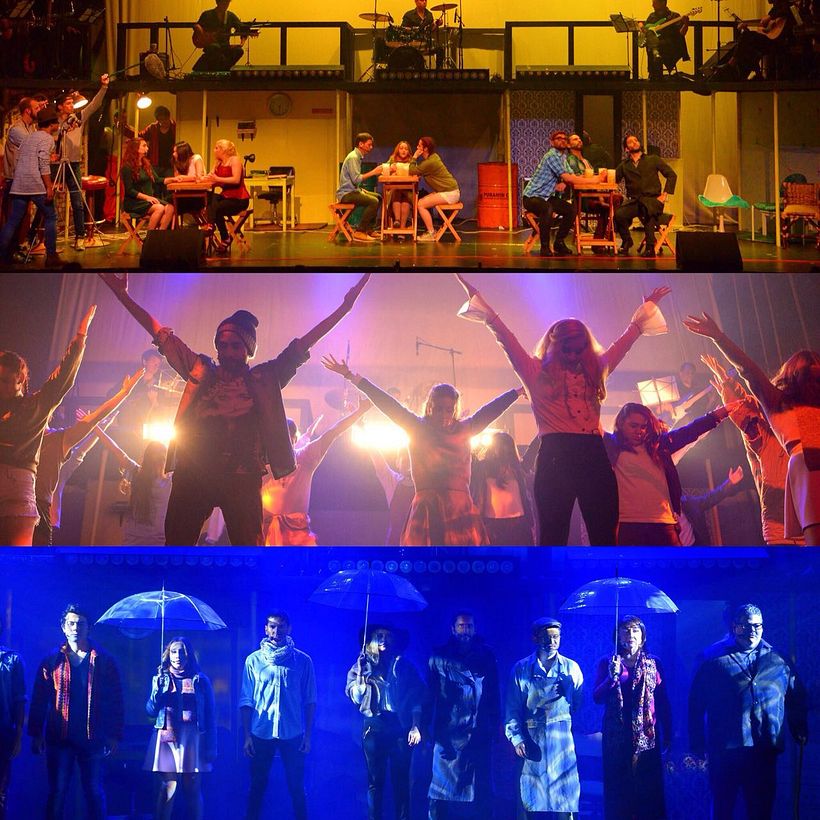 Dirección de arte y escenografía de musical "DEL CAOS AL CIELO" 6