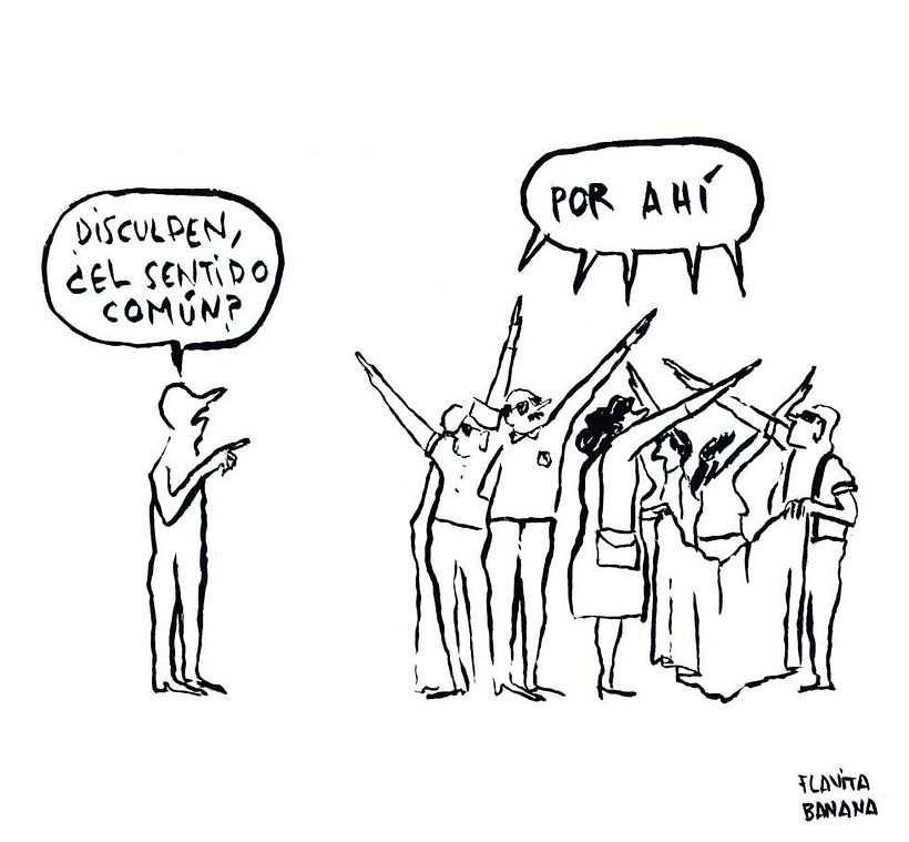 Viñeta de Flavita Banana para El País.