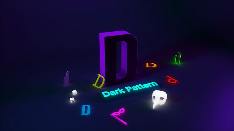D - 36DaysOfType - Dark Pattern
