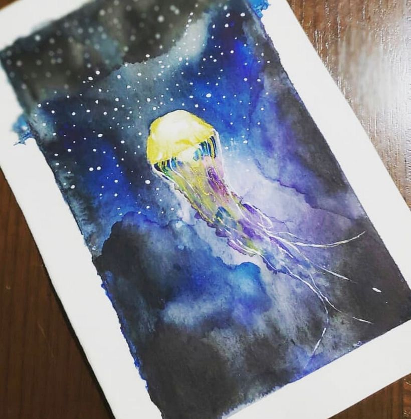 Mi Proyecto del curso: Técnicas modernas de Acuarela 0