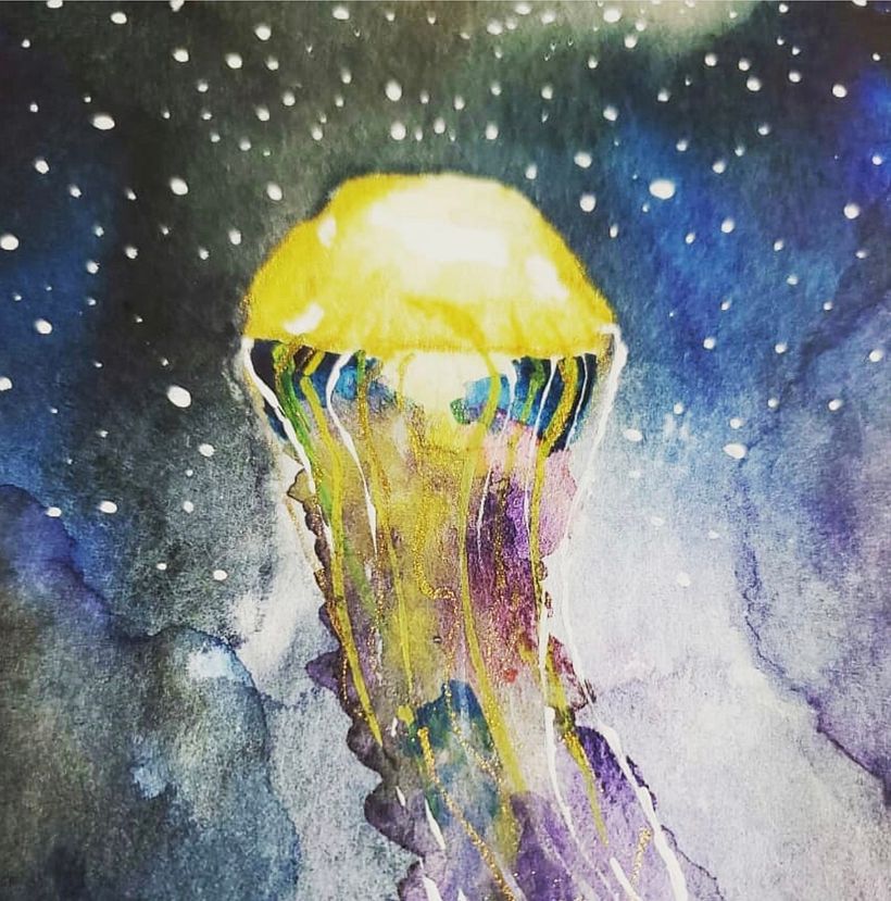 Mi Proyecto del curso: Técnicas modernas de Acuarela 1