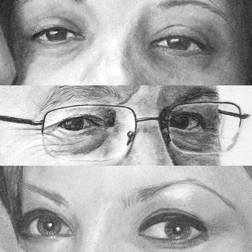 Ojos a lápiz - Kalem Çizimi