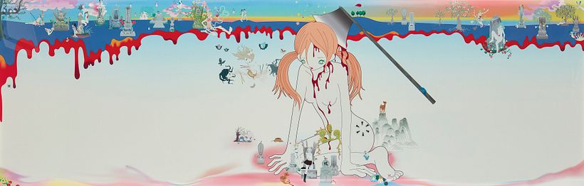 Chiho Aoshima, 'The Birth of The Giant Zombie', 2001.