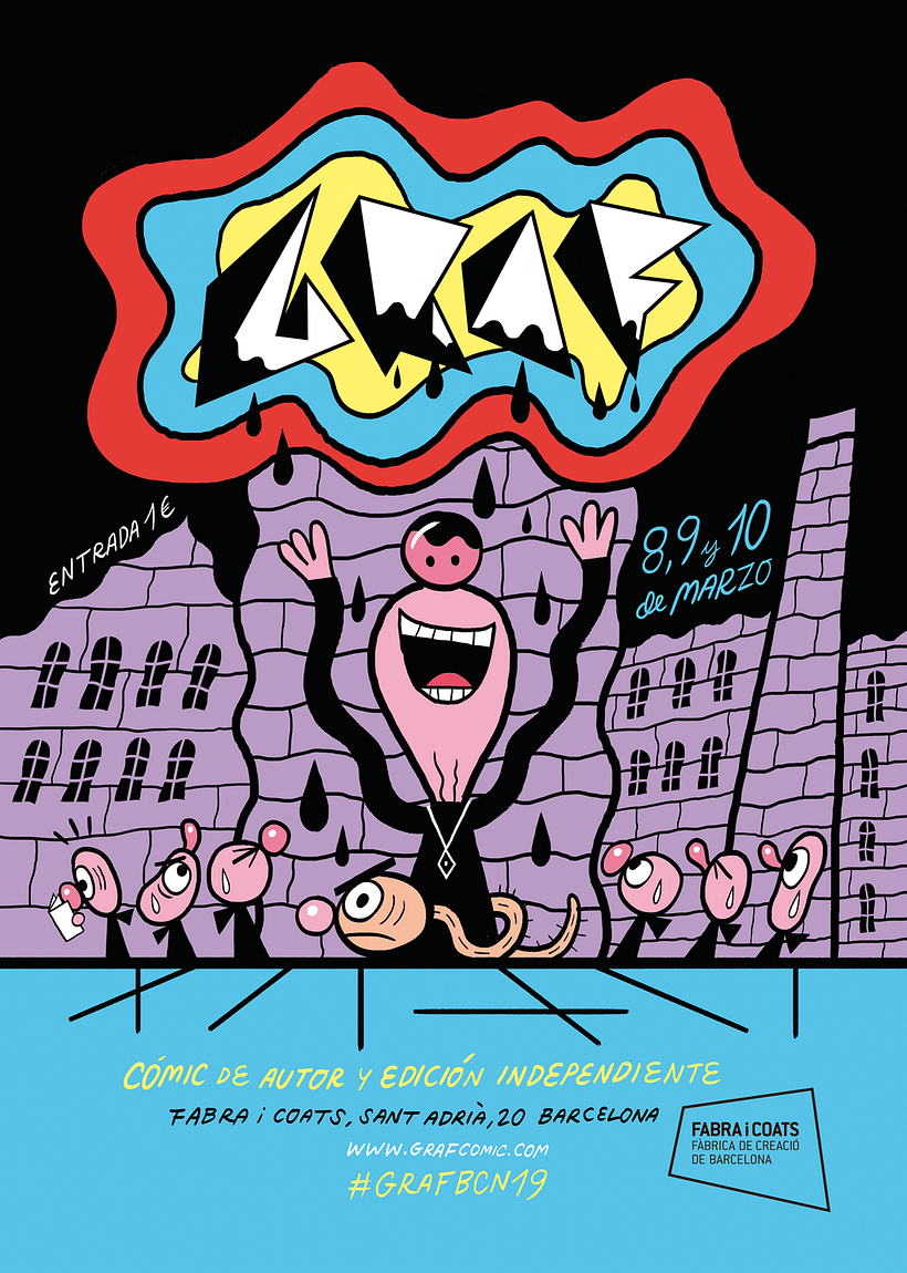 Cartel del GRAF 2019 (Lorenzo Montatore)