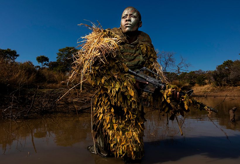 "Akashinga - the Brave Ones". Brent Stirton, Getty Images.