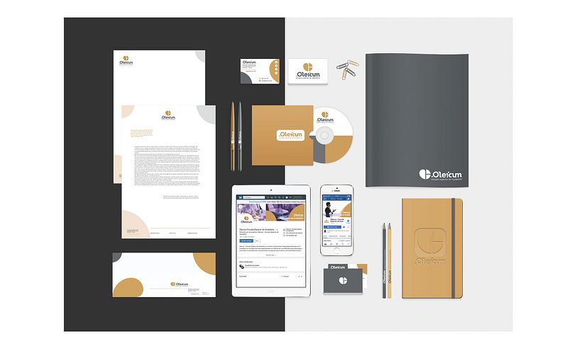 Branding para Escuela Superior de Hostelería Oleicum. 3