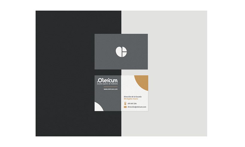 Branding para Escuela Superior de Hostelería Oleicum. 2