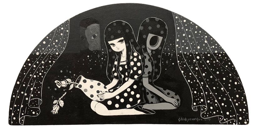 Stickymonger, 'Doppelganger', 2018.