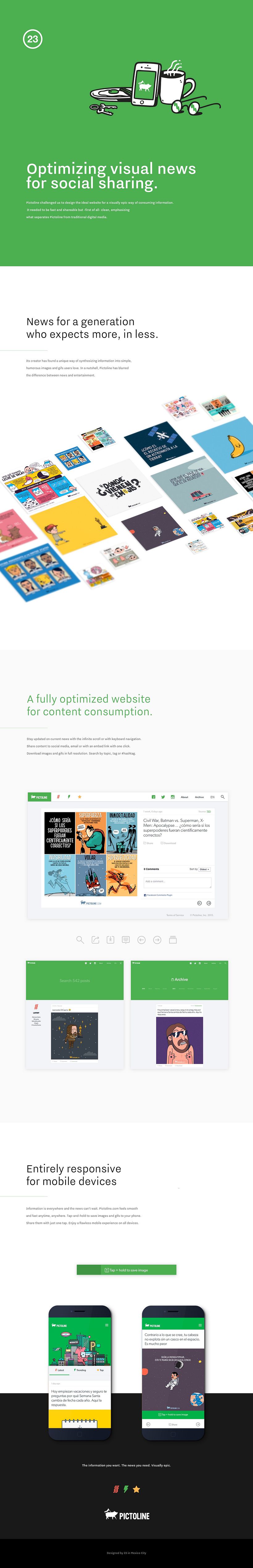 Pictoline: Cómo diseñar noticias para la era de la inmediatez 2