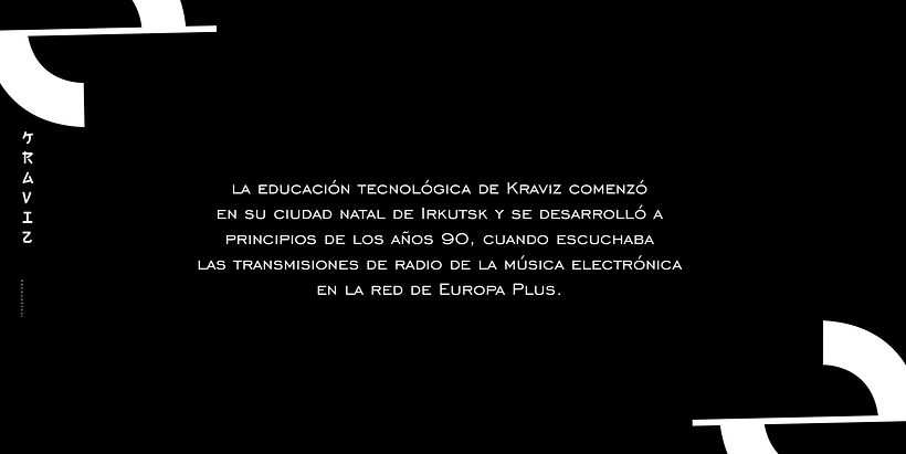 Identidad Corporativa DJ Nina Kraviz producer 1