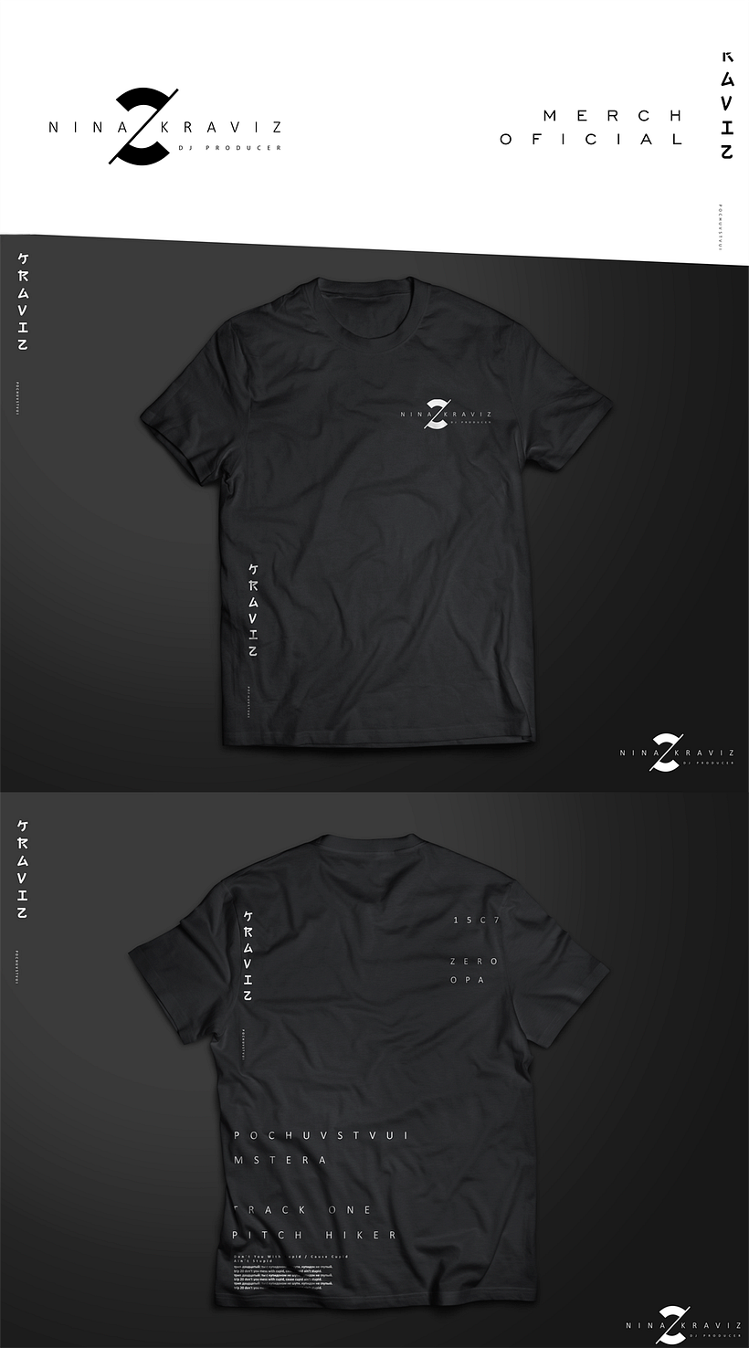 Identidad Corporativa DJ Nina Kraviz producer 7