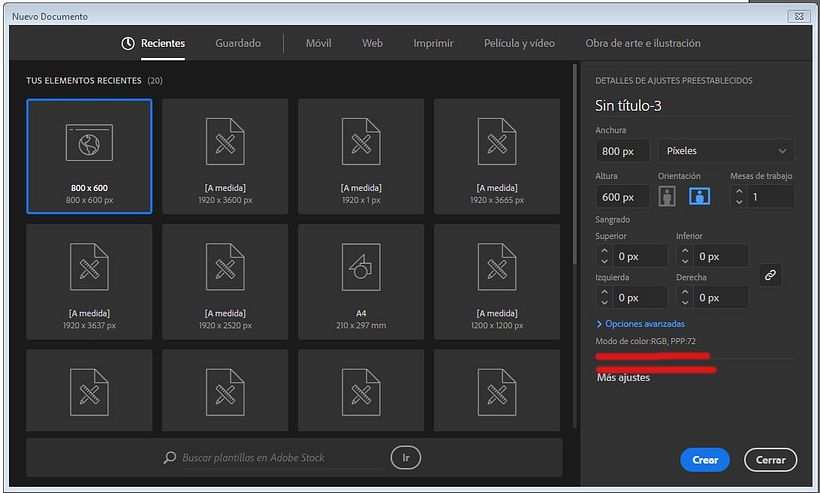 Perfil de color en Illustrator ¿cuál usar? 1
