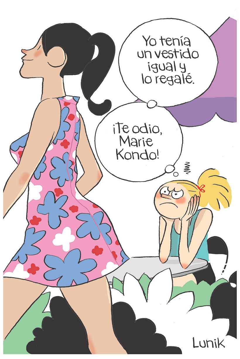 Viñeta de humor de actualidad de Alejandra Lunik para La Nación