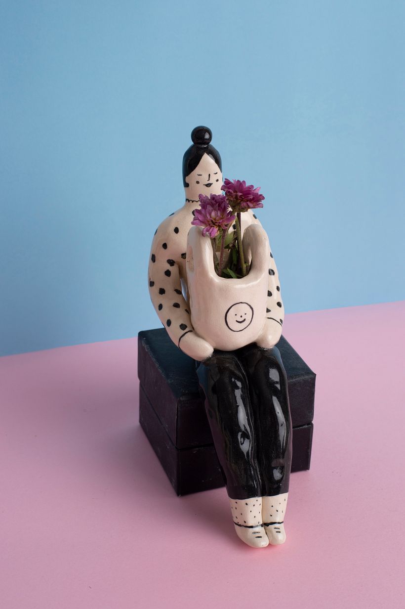 La cerámica ilustrada de Milo Hachim 10