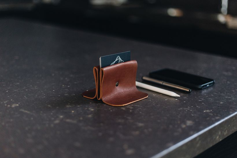 Support en cuir sans couture 15