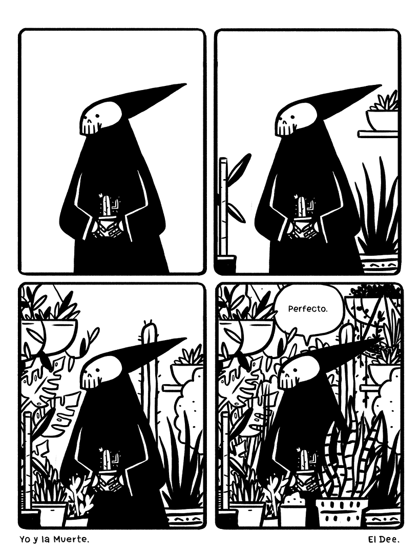 "Cómo me inicié en el cómic", por El Dee 14
