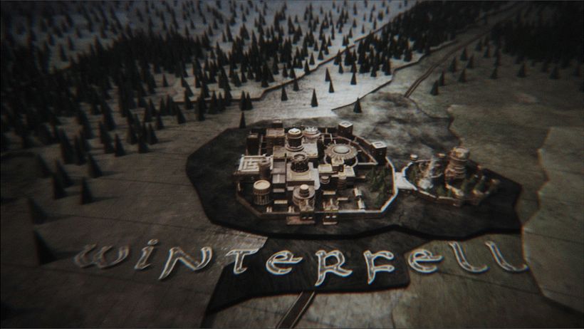 Render final de Winterfell.