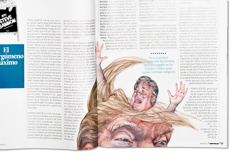 Steve Bannon y Trump