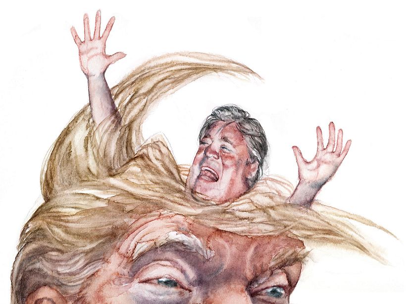 Steve Bannon y Trump