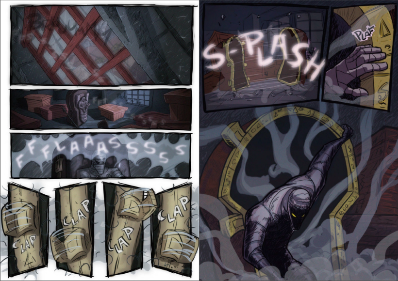 'Detective Misterio', el cómic autoeditado que nació de un curso de Domestika 7