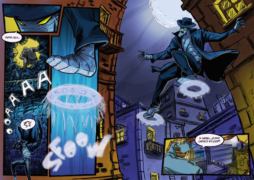 'Detective Misterio', el cómic autoeditado que nació de un curso de Domestika 11