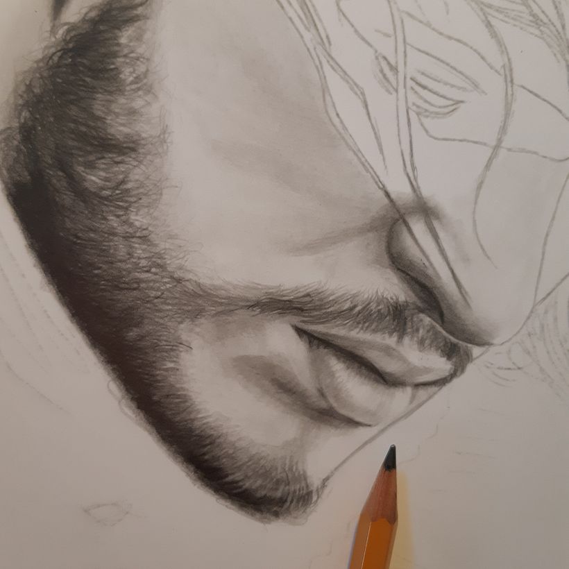 Jon Snow - Dibujo a lápiz 0