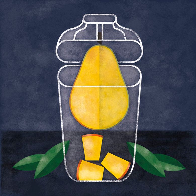 Fruchtillustrationen zum Kampagnenstart 11