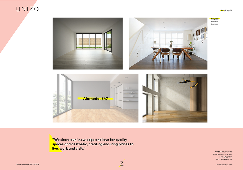 UNIZO - Diseño Web + Programación Web - Web Tasarımı