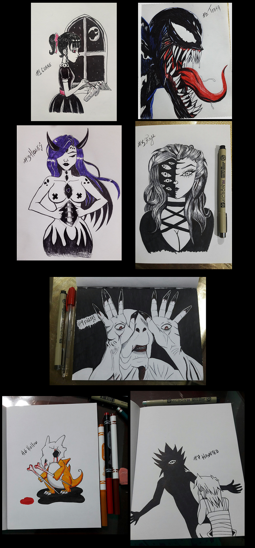 Algunos Inktobers  0
