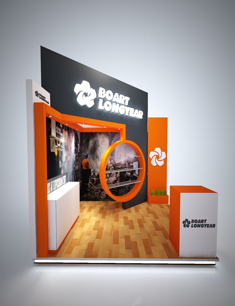 Stand 3D - Boart Longyear 0