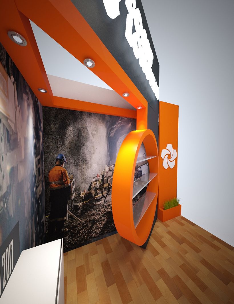 Stand 3D - Boart Longyear 1