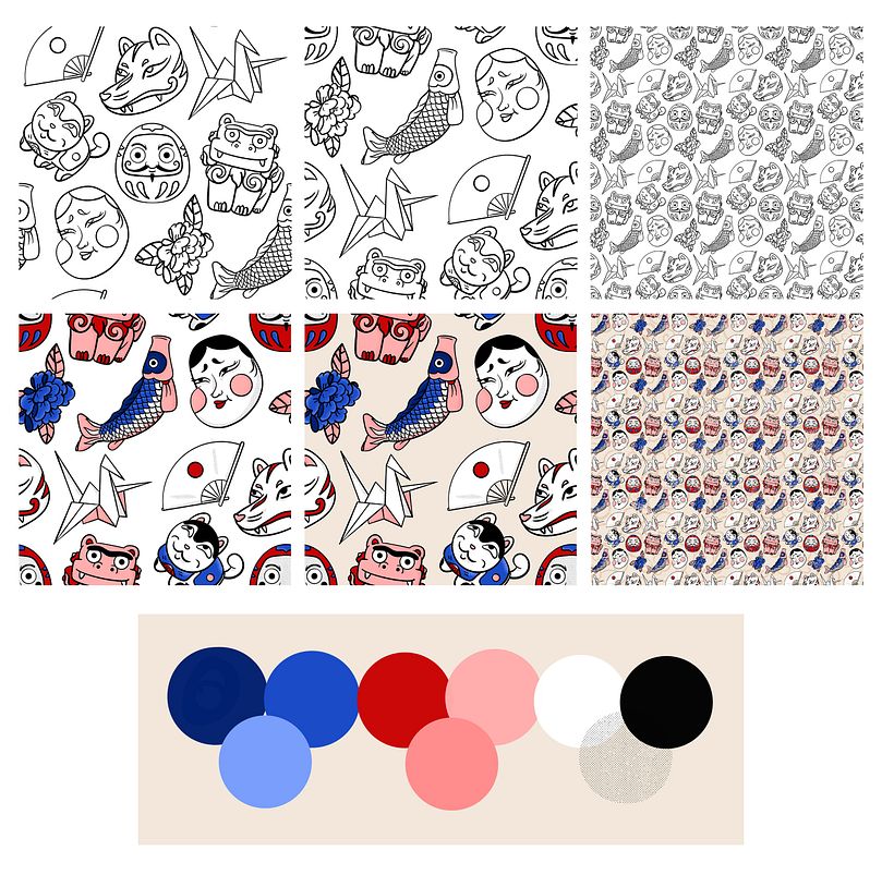 Mi Proyecto del curso: Pattern Design analógico y digital 1