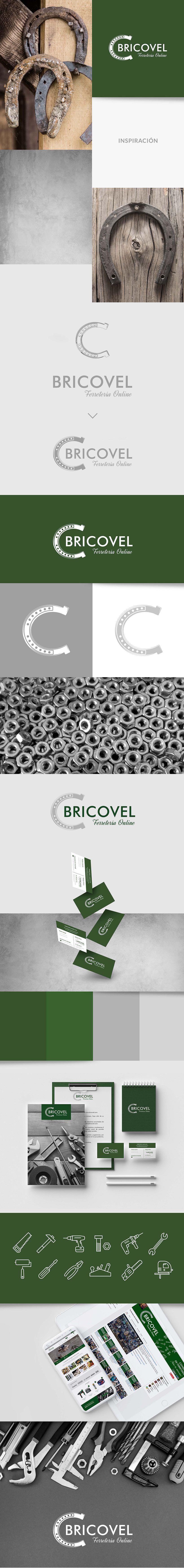 Identidad visual corporativa para Ferretería 0