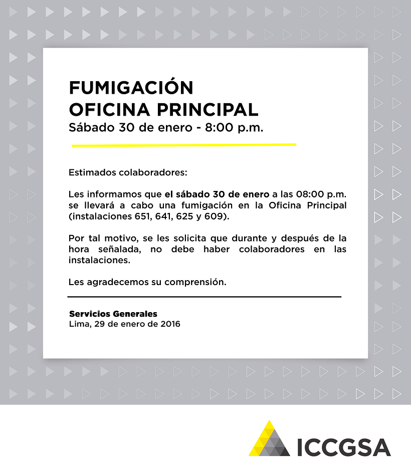 Comunicación Interna - ICCGSA 10