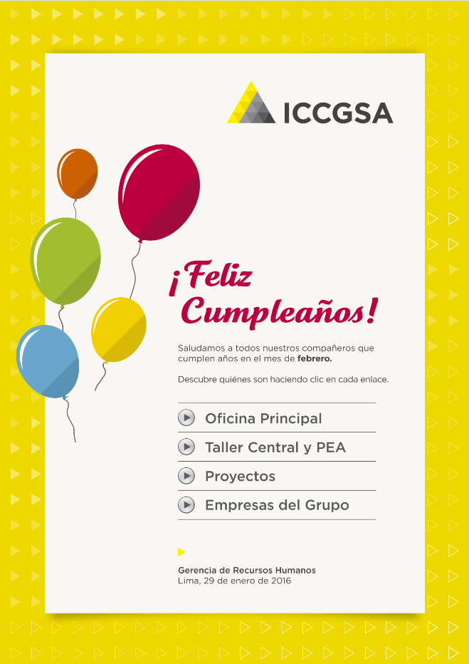 Comunicación Interna - ICCGSA 11