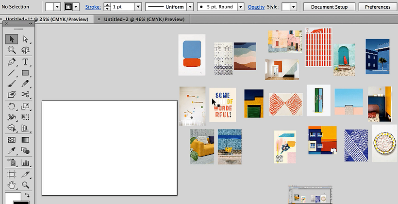 Creación de un mood board con AI