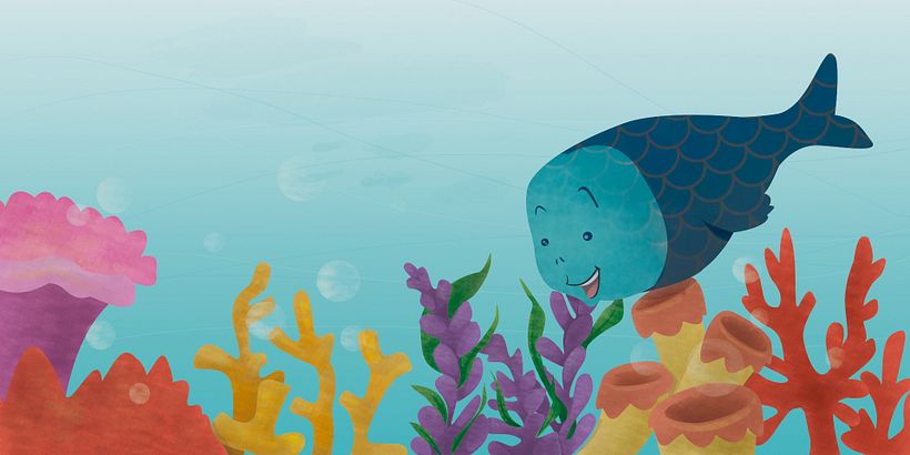 Ilustración digital para libro infantil "BUBO" editorial Kolima. -1