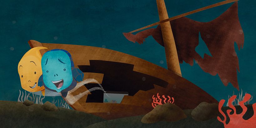 Ilustración digital para libro infantil "BUBO" editorial Kolima. 0