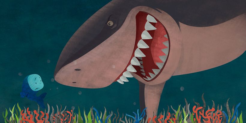 Ilustración digital para libro infantil "BUBO" editorial Kolima. 1