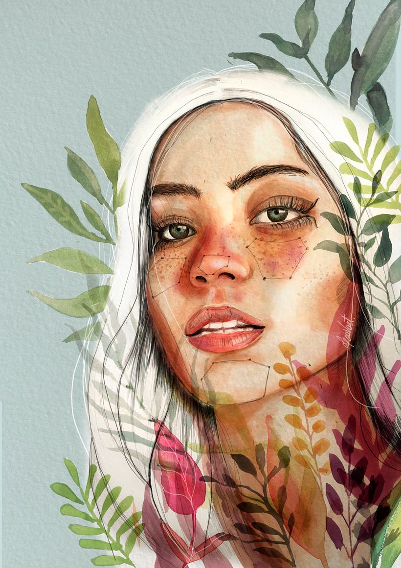 Este es el resultado final del proceso! Gracias Ana Santos por tal lindo curso! 