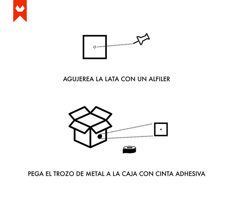 Pasos para fabricar una cámara estenopeica o pinhole