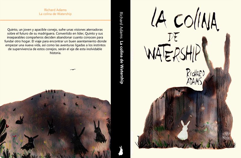 Técnica: Tinta y lápices de colores.