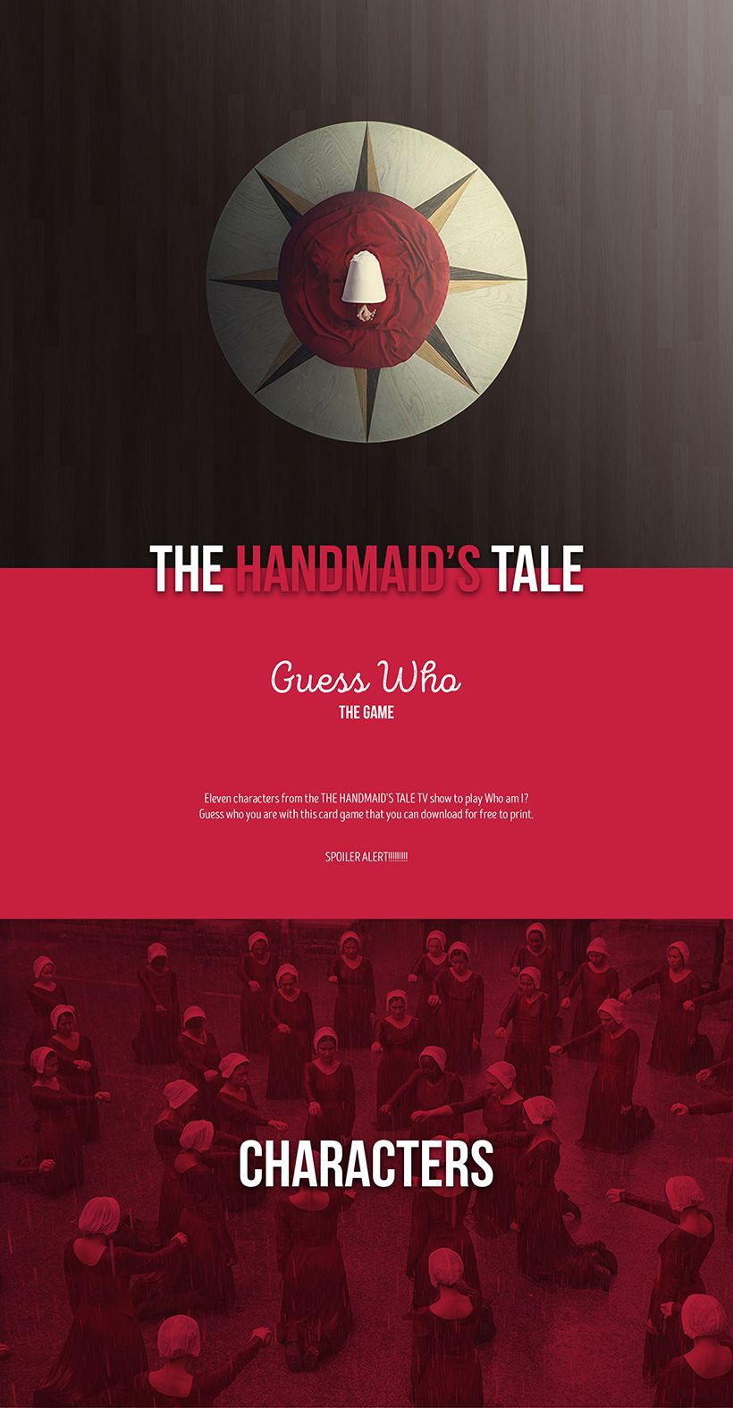 FREE Card Game - The Handmaid's Tale | Juego de Cartas GRATIS -1