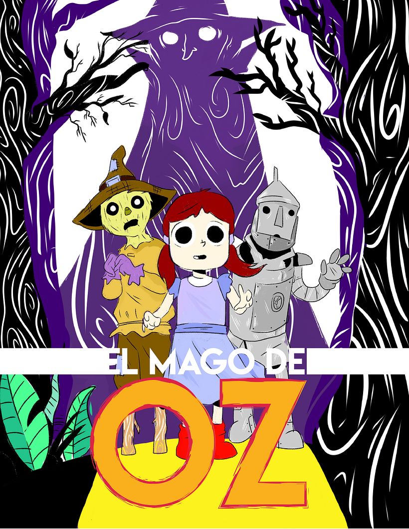 Rediseño del libro" El mago de Oz"